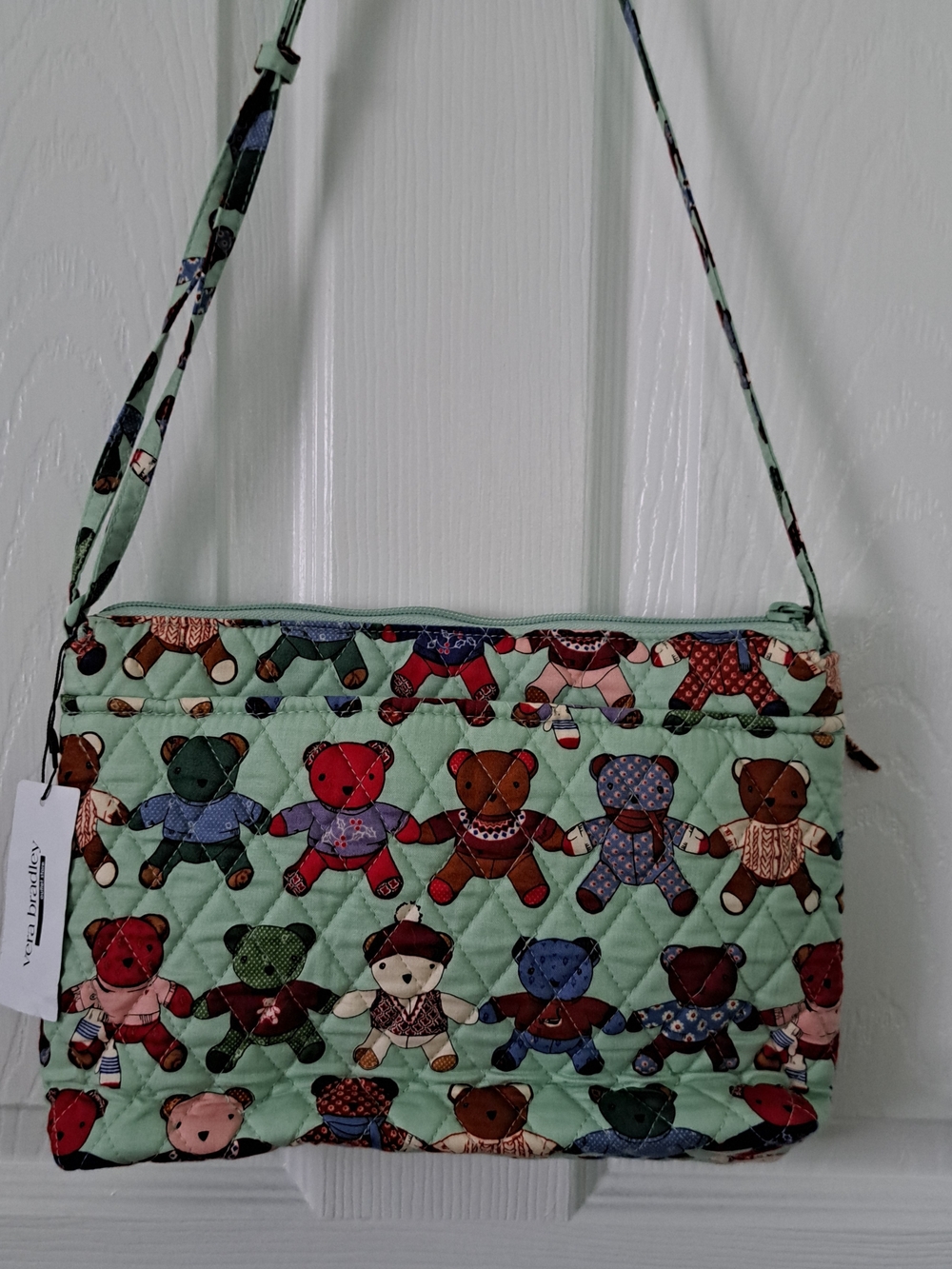 Vera Bradley Toasty Teddies Large Hipster